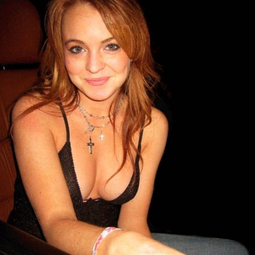naughty Lindsay Lohan